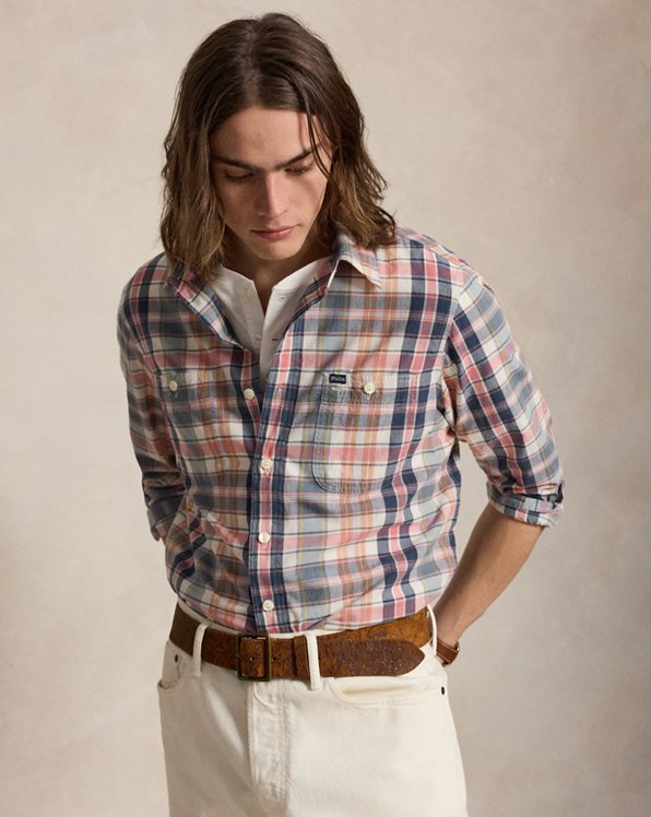 Classic Fit Madras Workshirt
