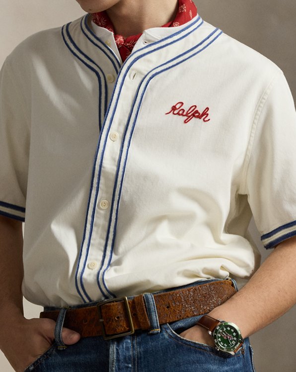 Classic Fit Baseball Shirt