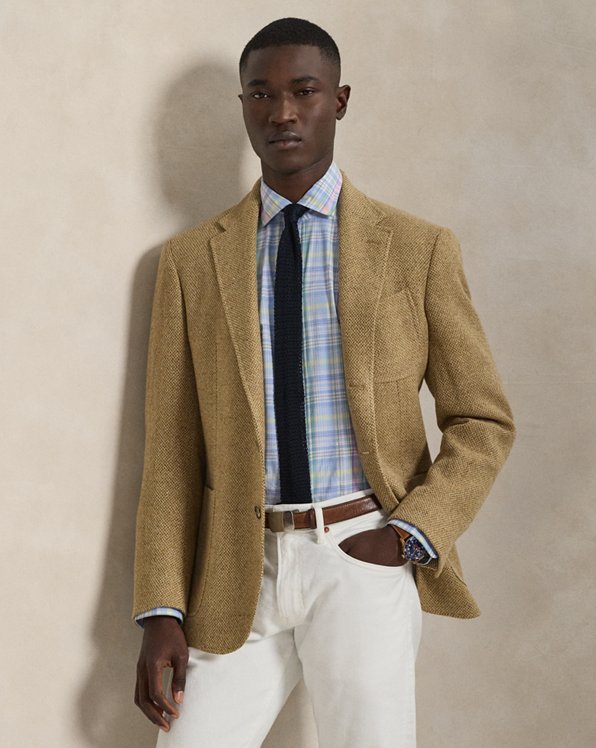 Classic Fit Plaid Poplin Shirt