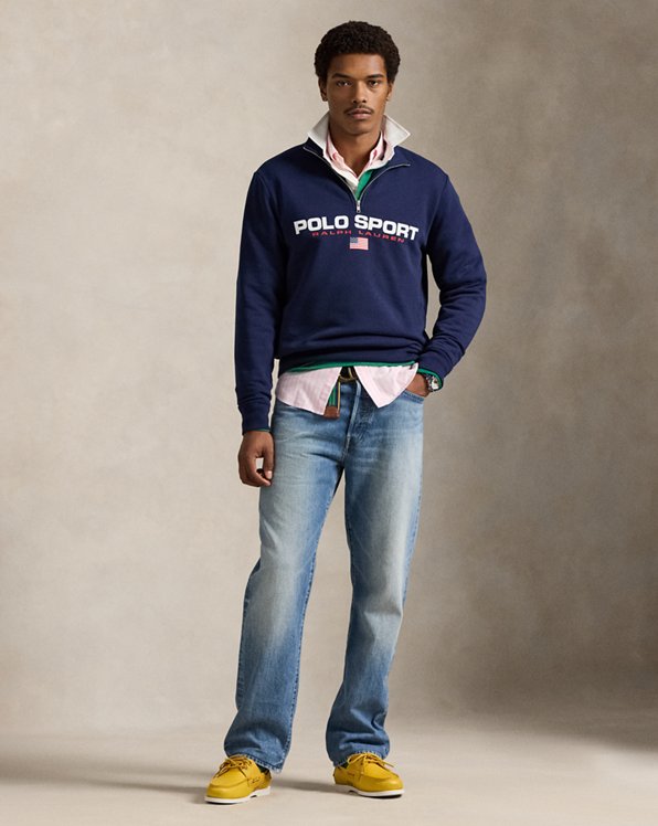 Polo Sport Fleece Quarter-Zip Sweatshirt