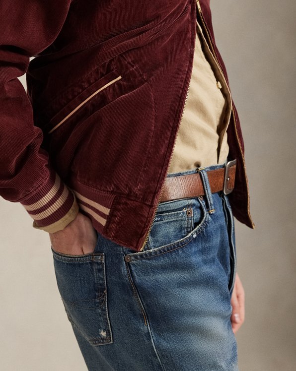 Heritage Straight Distressed Jean