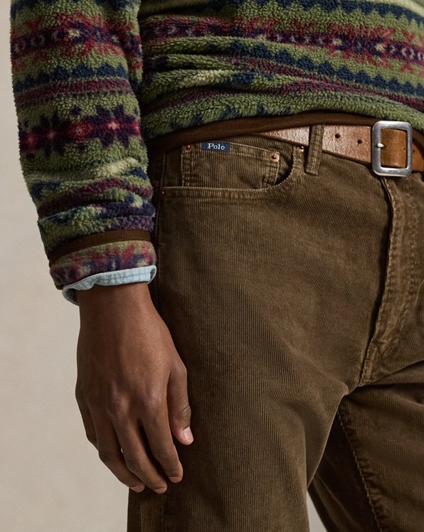 Straight Fit Corduroy Pant