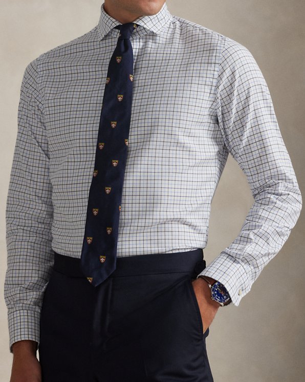 Classic Fit Tattersall Twill Shirt