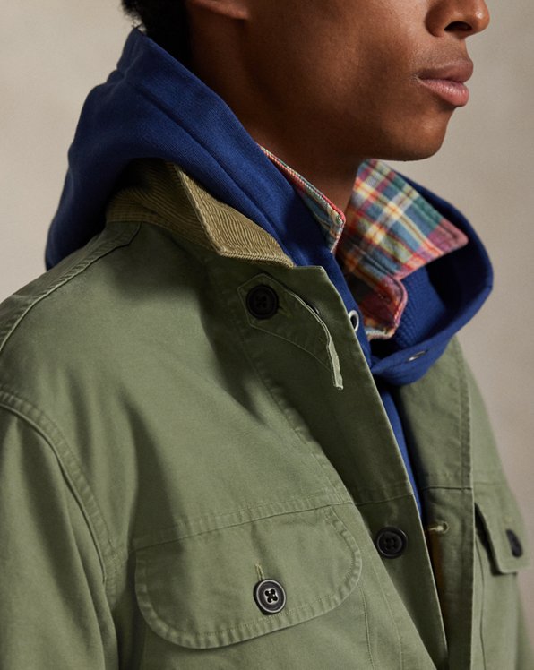 Cotton Canvas Overshirt