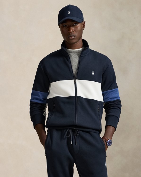 Double-Knit Track Jacket