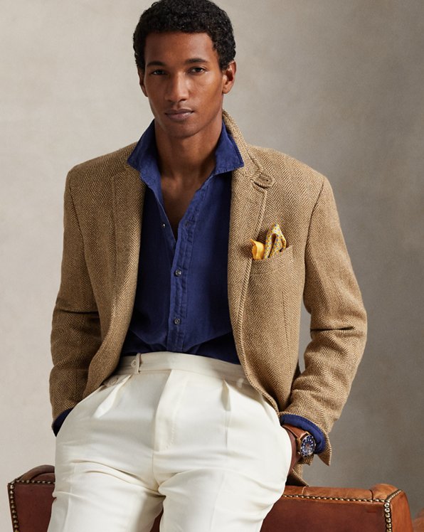 Classic Fit Slub Linen Shirt