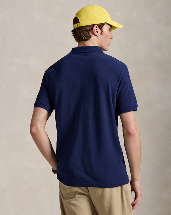 Classic Fit Polo Mesh Polo Shirt