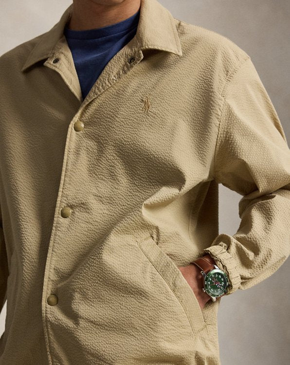 Seersucker Coach S Jacket