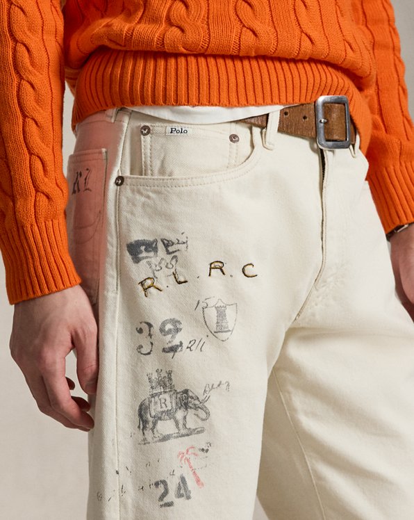 Hampton Straight Graphic Jean