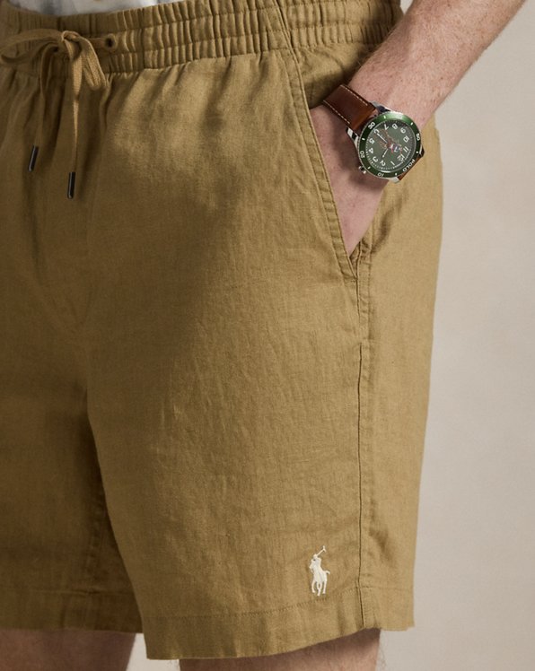 6-Inch Polo Prepster Linen Short