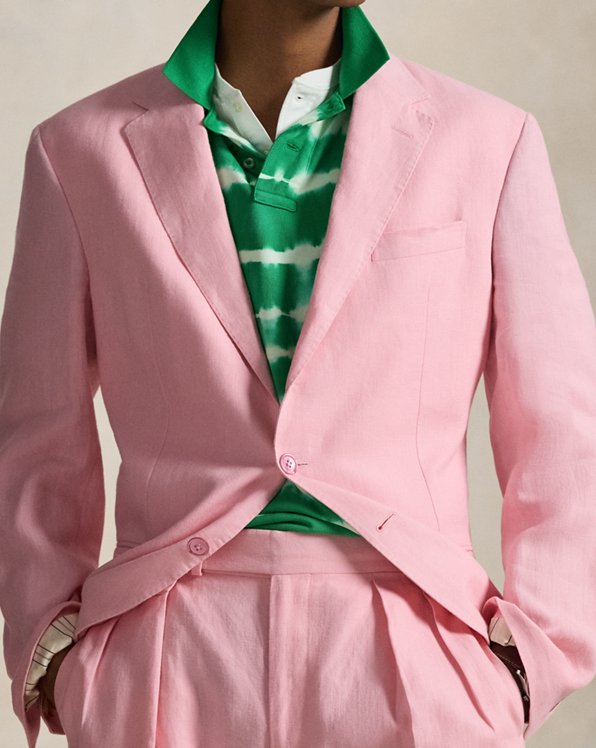 Polo Tailored Fit Linen Suit Jacket