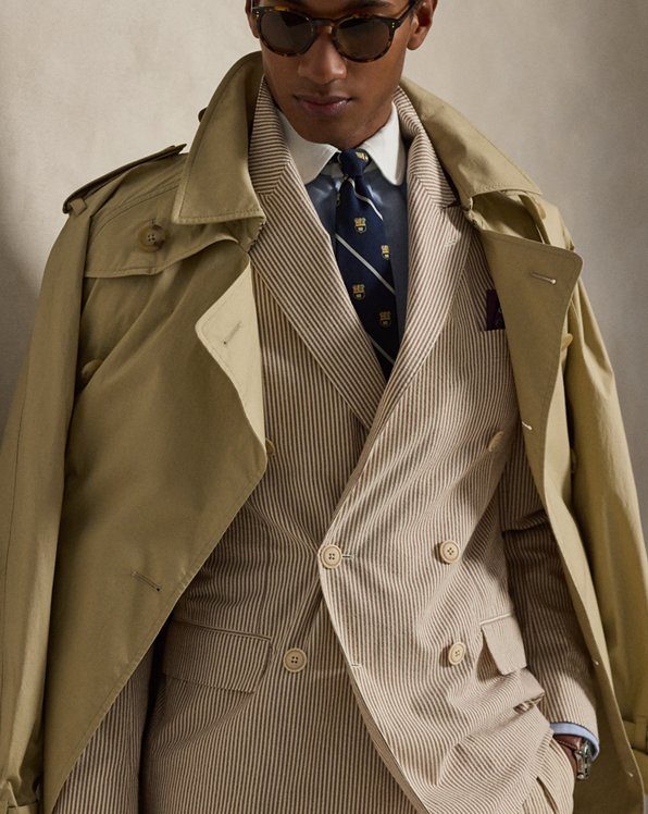 Polo Soft Tailored Fit Seersucker Jacket