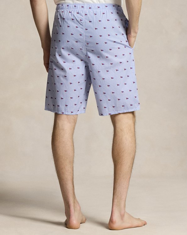 Print Cotton Sleep Short