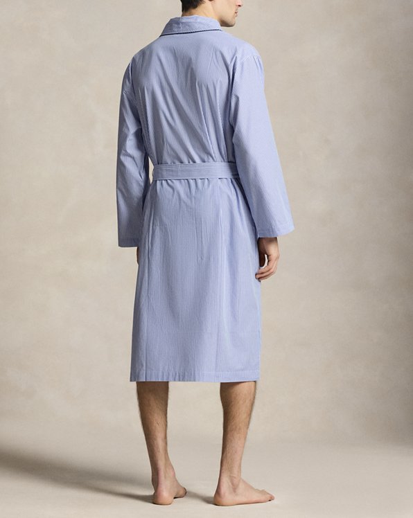 Striped Cotton Robe
