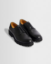 S T Valentin Grained Italian Leather Derby Shoes