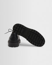 S T Valentin Italian Leather Chunky Sole Deck Shoes