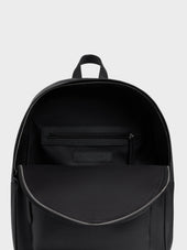 Sac Dos En Cuir Noir