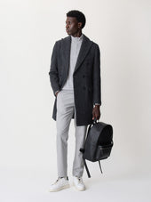 Sac Dos En Cuir Noir