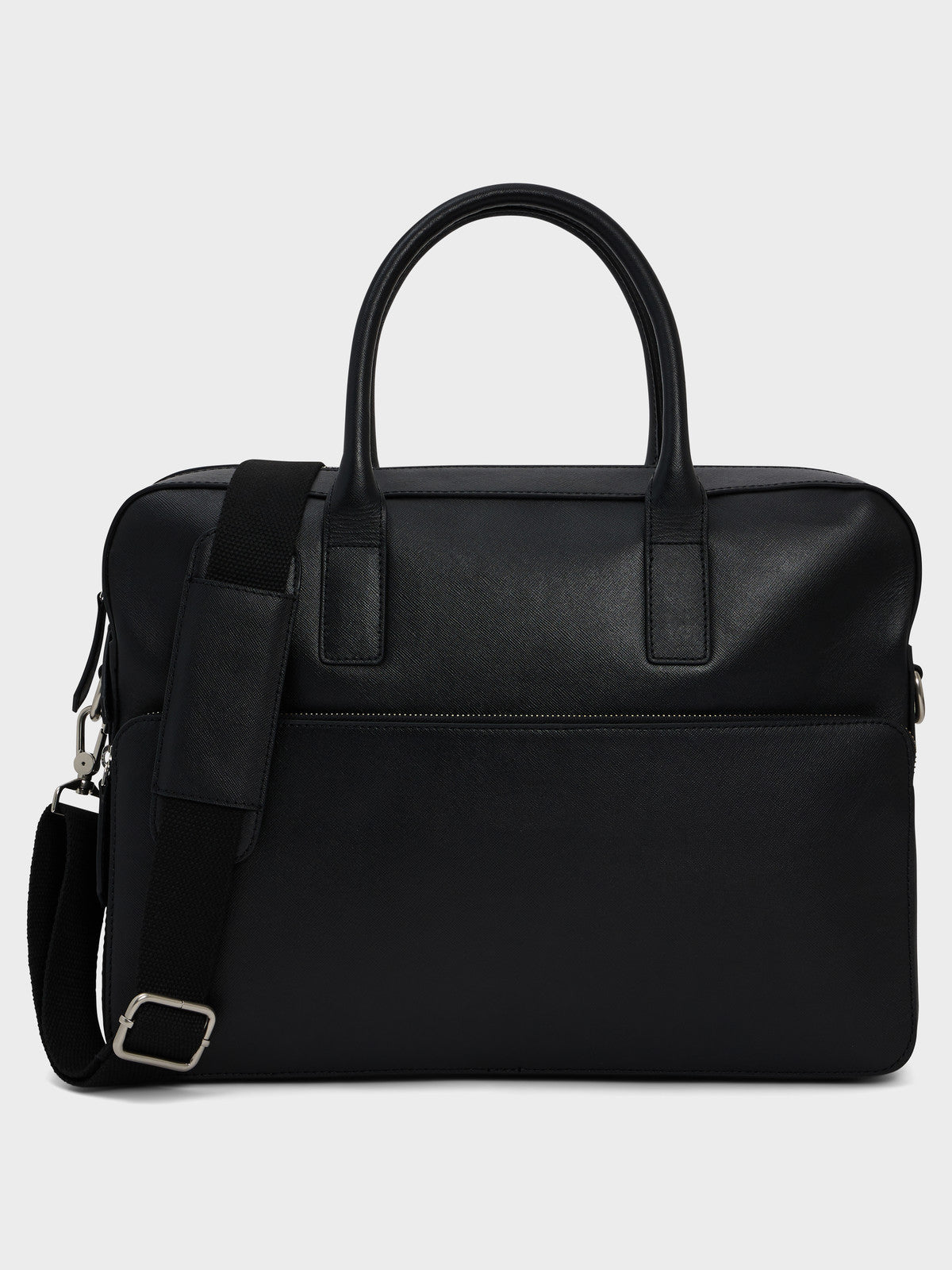 Sac Ordinateur En Cuir Noir