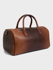 Sac 48h En Cuir Patin Cognac