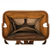 Big Mouth Leather Backpack