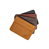 Front Pocket Leather ID Wallet