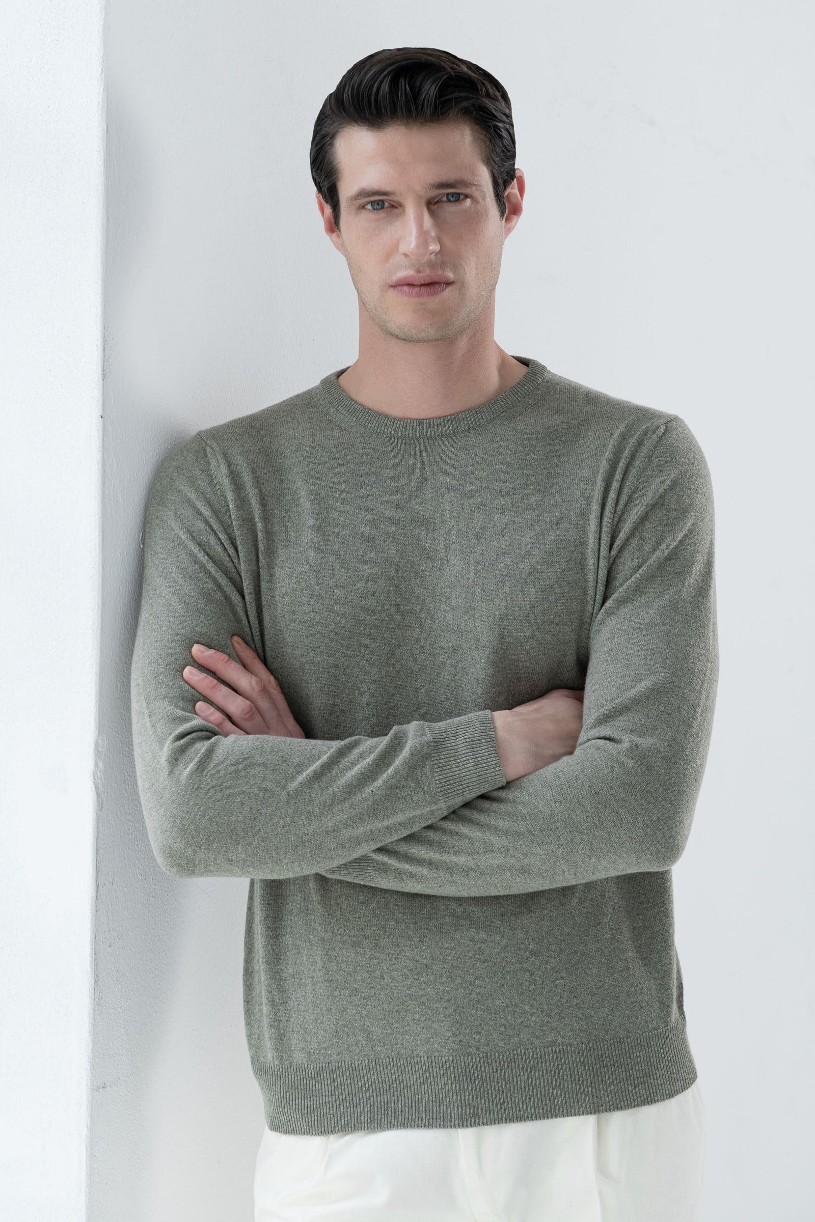 Cashmere Round Neck Made In Italy