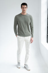 Cashmere Round Neck Made In Italy