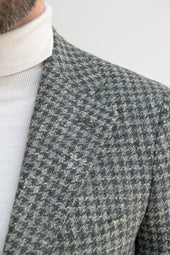 Houndstooth Jacket Made In Italy