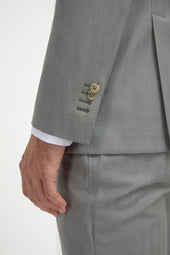Solaro Wool And Silk Suit Made In Italy