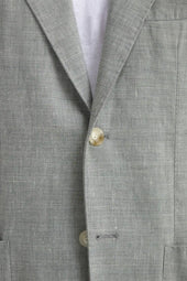 Wool And Linen Jacket Made In Italy