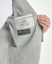 Wool Silk And Linen Jacket Made In Italy