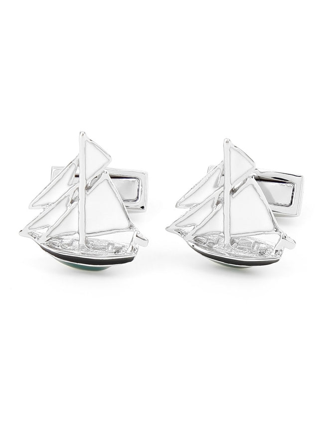 Sailing boat cufflinks Pen duick
