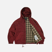 Sailing Hooded Parka Jacket Red