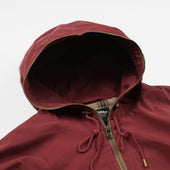 Sailing Hooded Parka Jacket Red