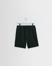 Sam - Bottle Green Textured Waffle Shorts
