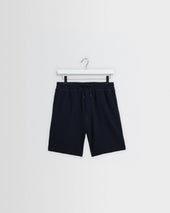 Sam - Navy Textured Waffle Shorts