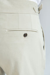 Cotton Soragna Trousers Made In Italy