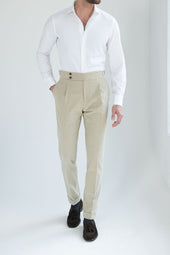 Cotton Soragna Trousers Made In Italy
