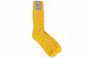 Yellow Melange Socks
