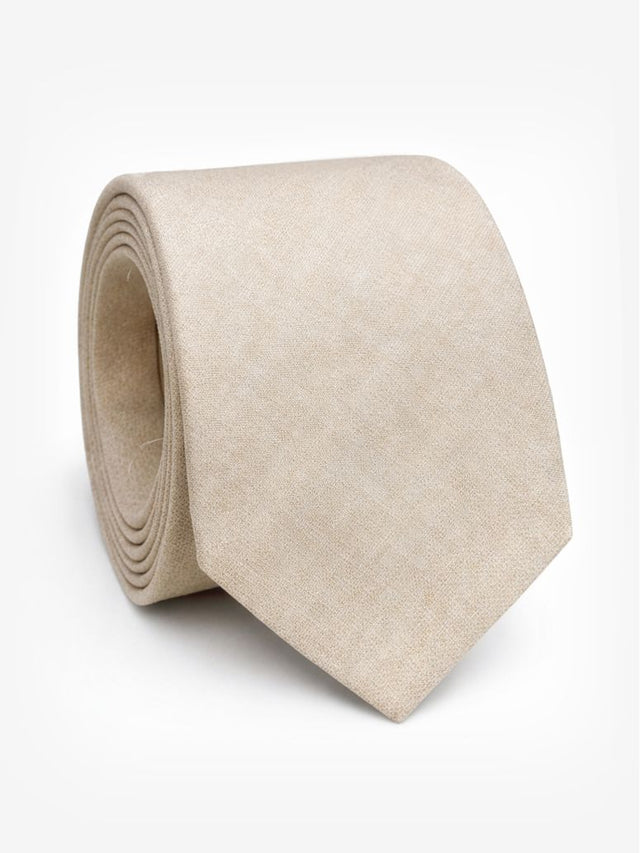 Sand Silk Tie Bari