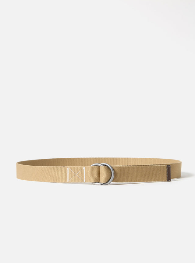 Sand Canvas O Ring Belt