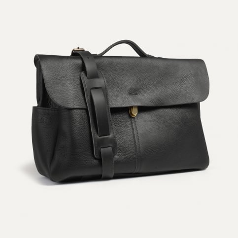 Satchel bag Charles - Amber Brown