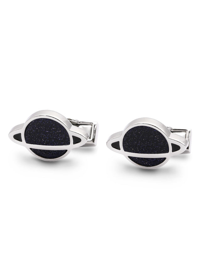 Saturn Milky Way cufflinks