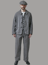 Belafonte Ragtime Clothing Gbk Work Coat Salt Pepper 26 22