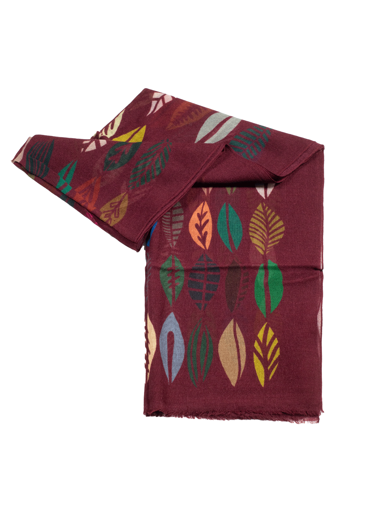 Leaf Pattern Scarf