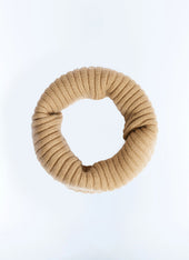 Wool and cashmere neck warmer