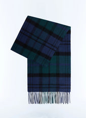 Wool and cashmere scarf