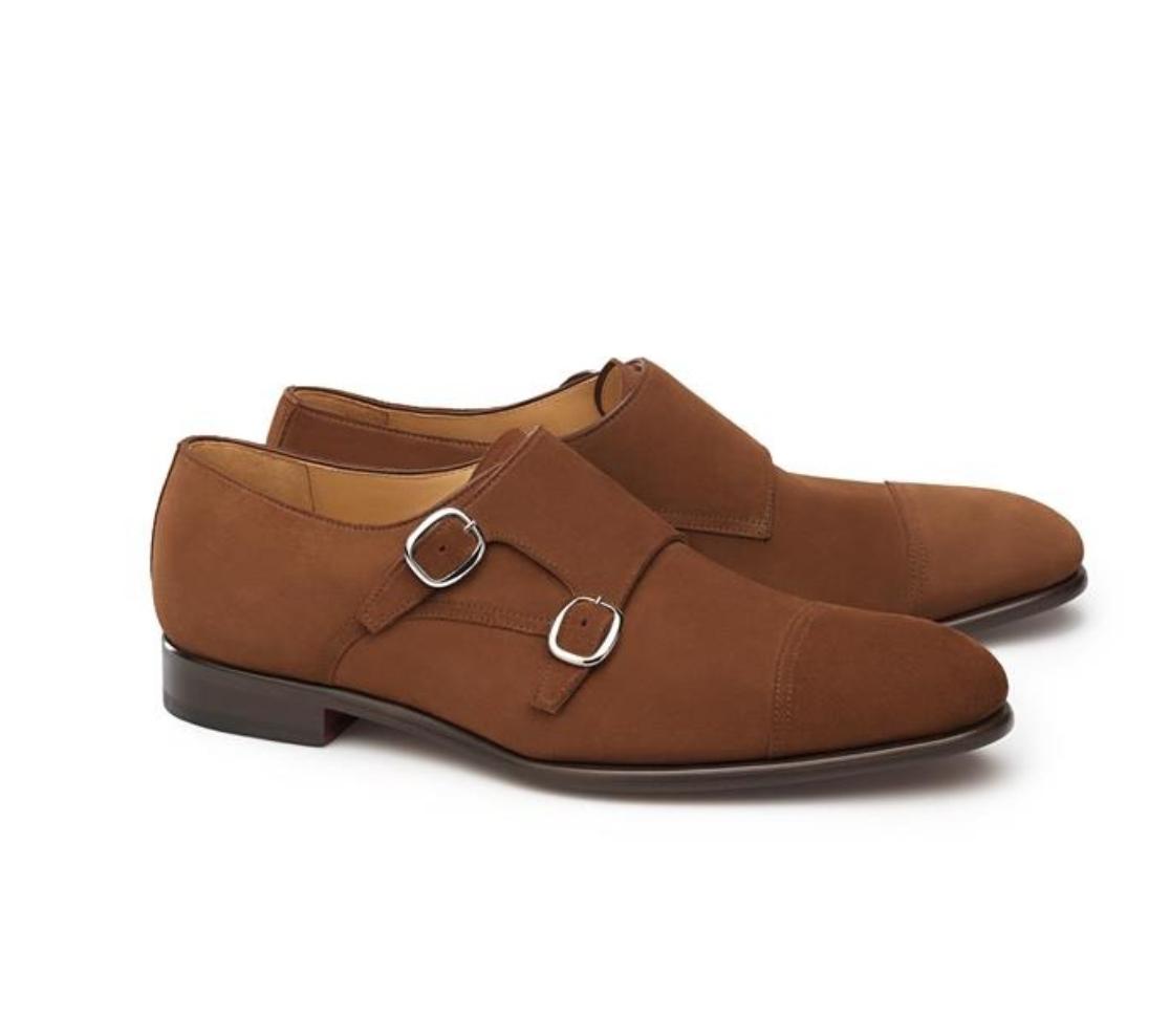 Dave Double Buckle Shoes Carlos Santos Shoes