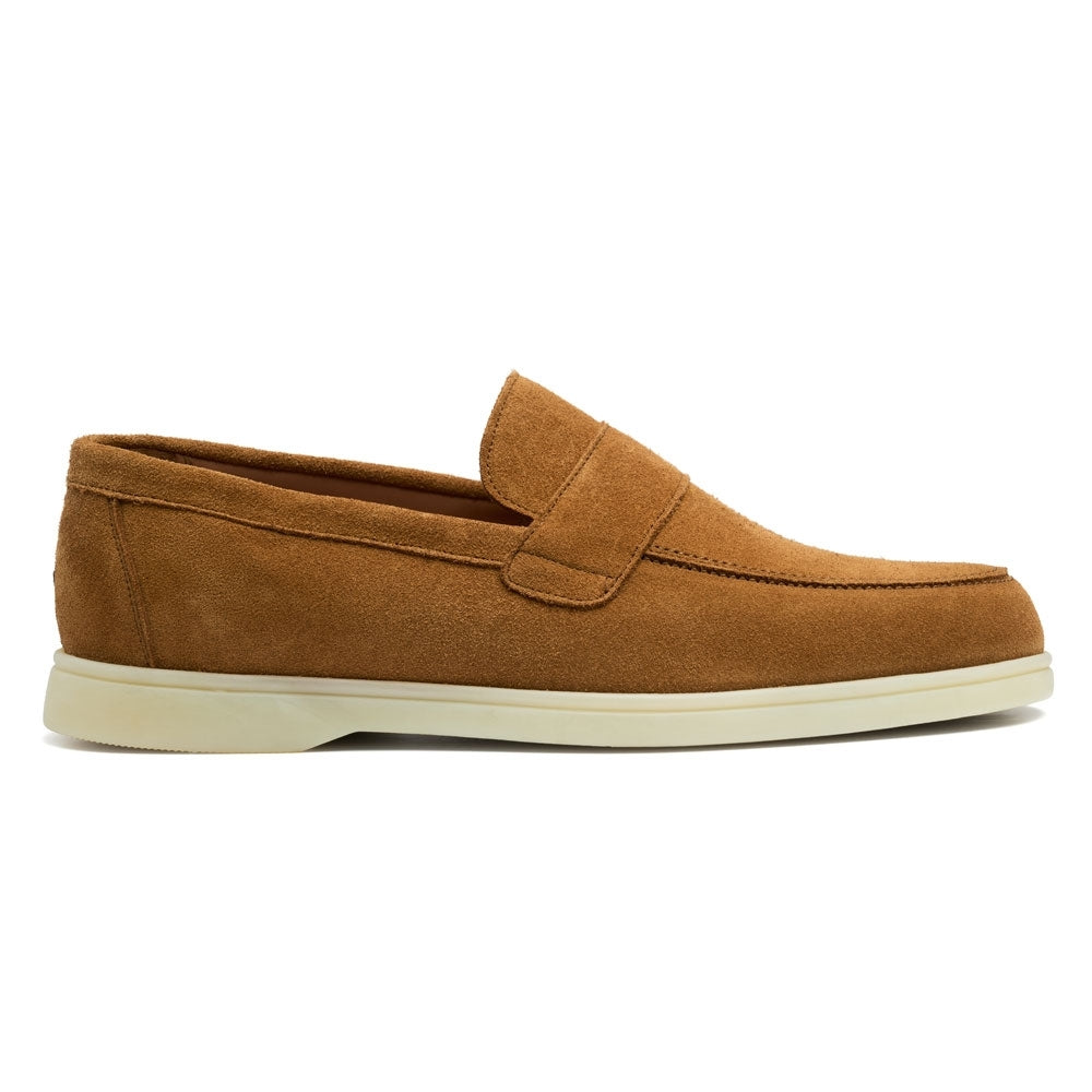 Sennen Saddle Loafer In Suede